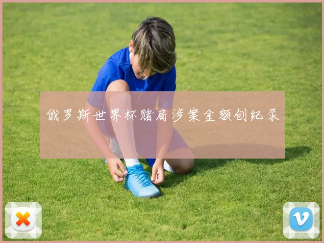 俄罗斯世界杯赌局涉案金额创纪录
